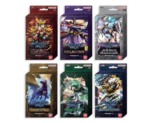 5 TYPES OF STARTER DECK