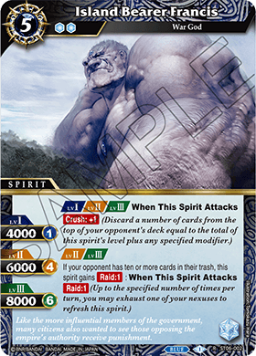 [ST06-002] Island Bearer Francis