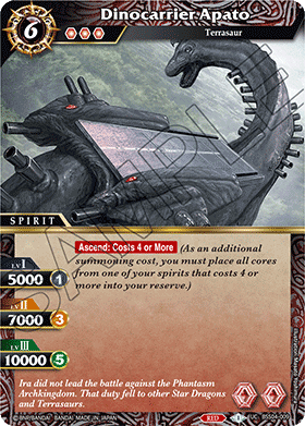 [BSS04-009] Dinocarrier Apato