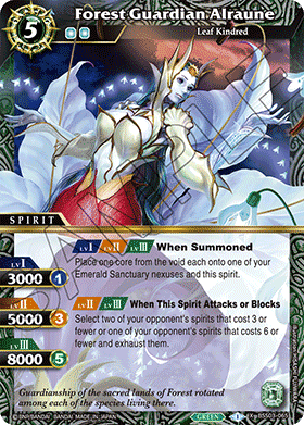 [BSS03-065] Forest Guardian Alraune