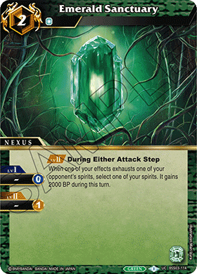 [BSS03-114] Emerald Sanctuary