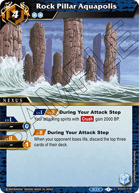 [BSS03-119] Rock Pillar Aquapolis