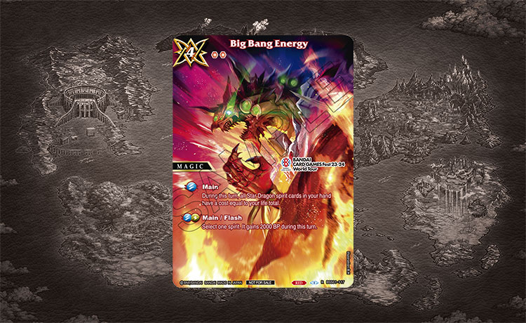 BATTLE SPIRITS SAGA Bandai Card Fes Promotion Card