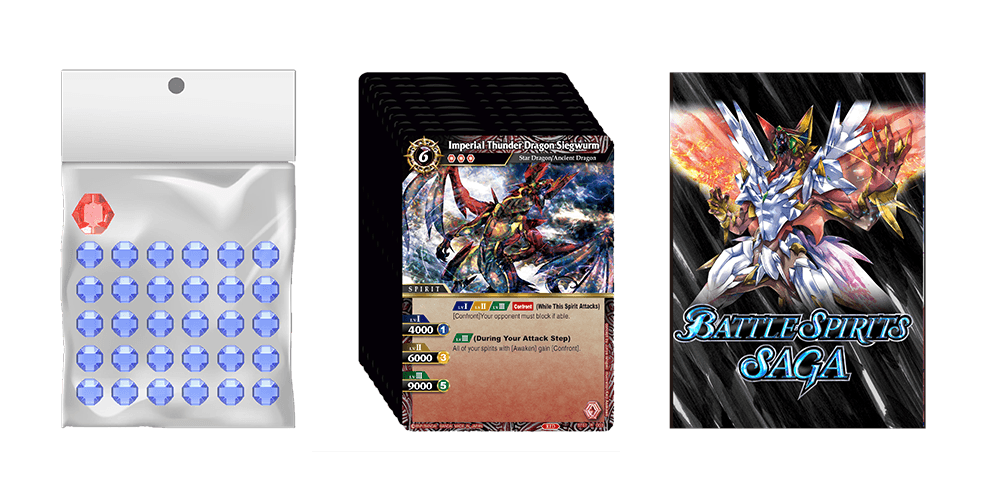 Deluxe Deck Set ×64 (All-foil deck, sleeves and cores) An amazing promotional set featuring 64 decks for customers!
